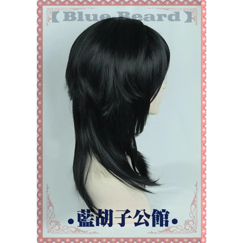 نوع أسود فاينل فانتسي XIV: Endwalker FFXIV FF14 سيدة الضوء فينات ثيميس شعر مستعار تأثيري مقاومة للحرارة خصلات الشعر المستعار