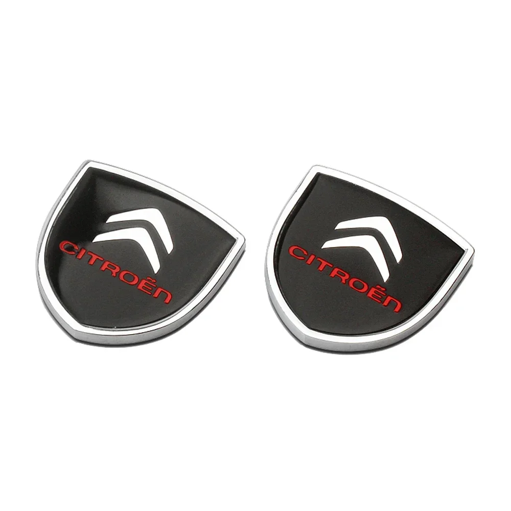 Auto Metal Sticker Shield for Citroen Xsara C3 C4 Berlingo Cactus Picasso Sega Aircross C5 Elysee Car Emblem Decoration Styling