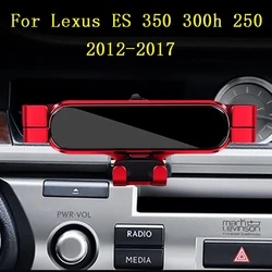 Car Phone Holder For Lexus ES250 ES300h ES350 XV60 2012-2017 Car Styling Bracket GPS Stand Rotatable Support Mobile Accessories