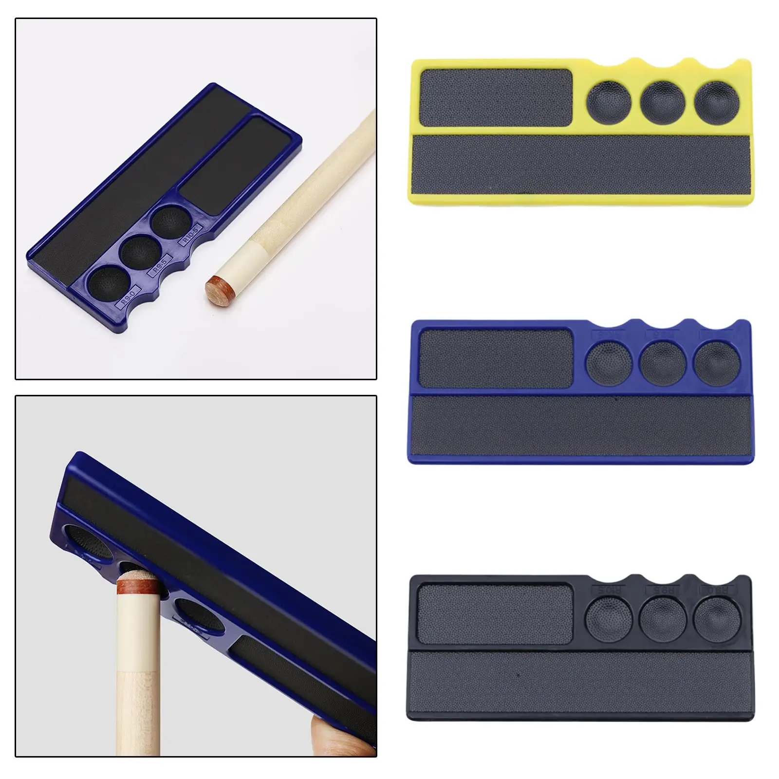 Pool Cue Tip Repair Tool, Billiard Cue Tip Repair Set, Easy to Use Maintenance,