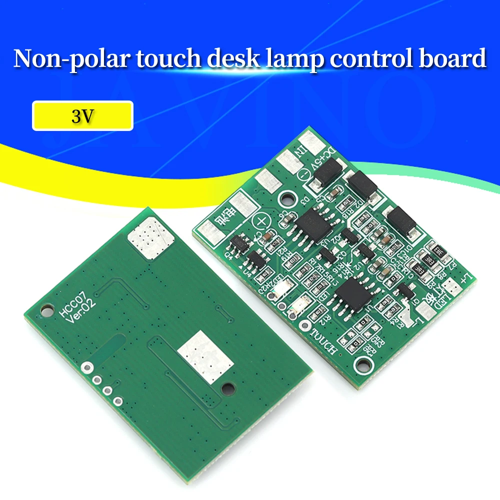 Universal LED Touch Dimmer Control Board DC Stepless Dimming With Charging Protection For DIY And Lamp Repair
