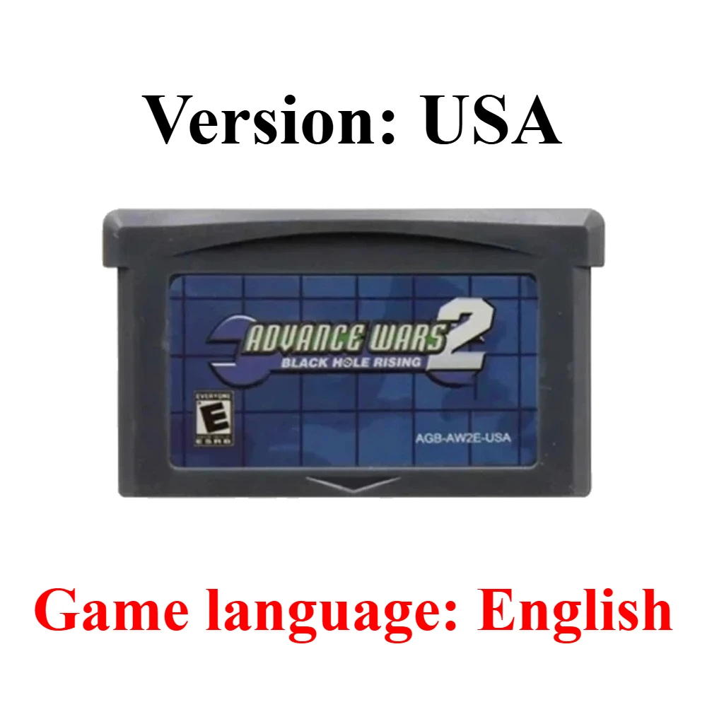 GBA Englische Spielkassette Final Fantasy Advance Wars Metroid Kirby Golden Sun Doom of Fire für GBA SP Spiel Klassische Spielkarte – Detail 29