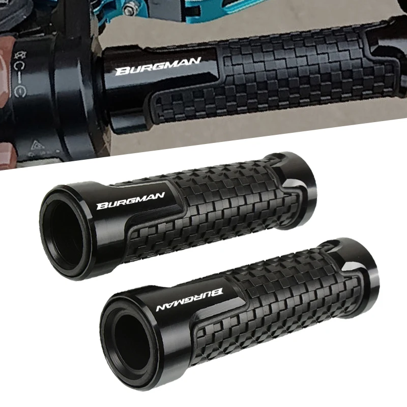 

Для SUZUKI Burgman 400 650 125 AN400 AN650 AN SKYWAVE 400 7/8 ''22 мм наконечники ручек мотоциклетные ручки концы руля мотоцикла