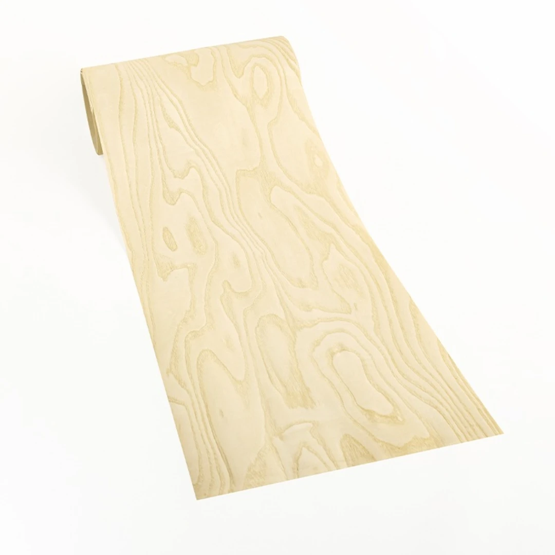 Natural Ash Wood Veneer Rotary Cut For Furniture Cabinet Doors Automotive Interior Craft And Renovation
