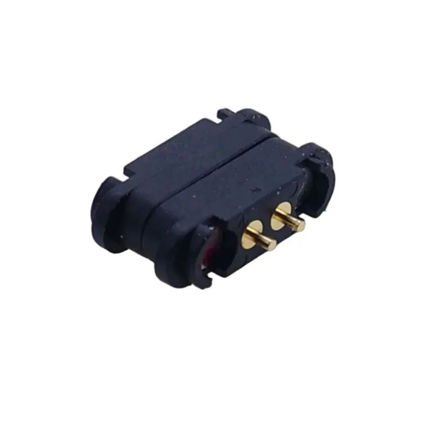 YuXi Magnetic Pogo Pin Connector 2P 3P 4P 5P 6P 7P 8P Pogopin Male Female Spring Loaded 2A DC Power Socket Pitch 2.54mm 2.80mm
