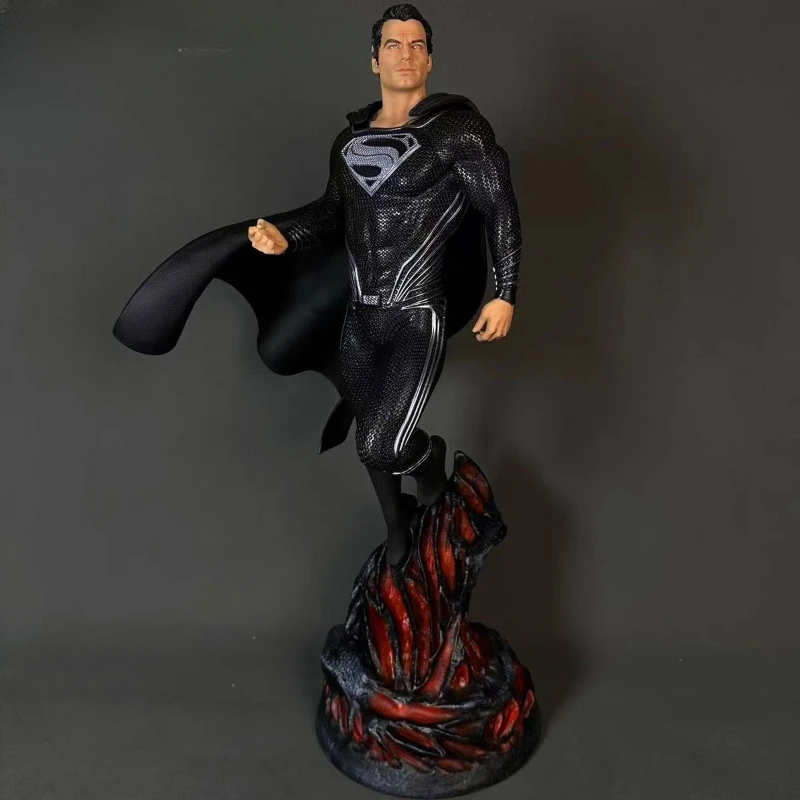 

73cm Justice League Movie Figure Superman Peripheral Resin Model Scene Statue Desktop Decoration Ornaments Birthday Gifts Toys