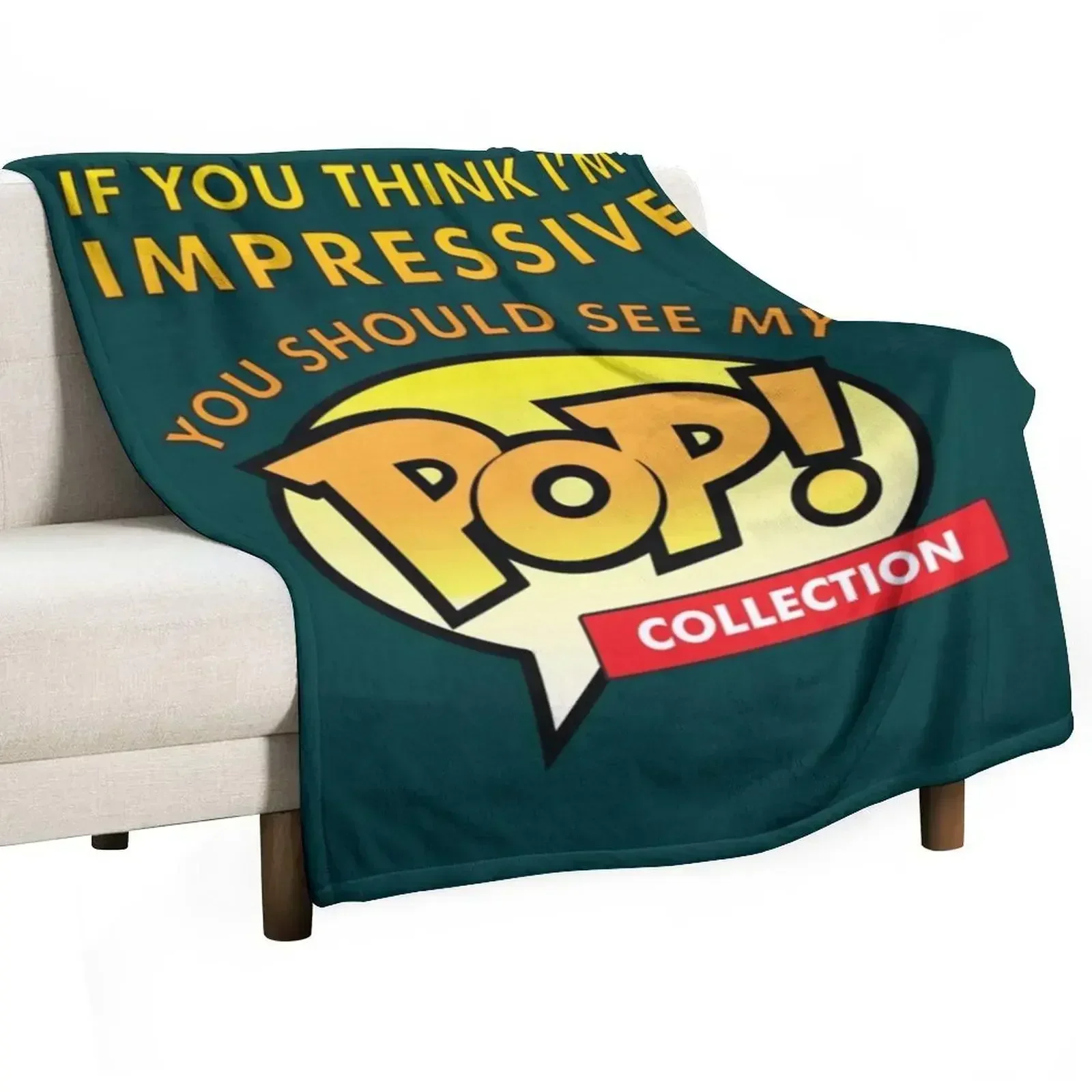 

YOU SHOULD SEE MY POP! COLLECTION Throw Blanket Decorative Beds manga Blankets