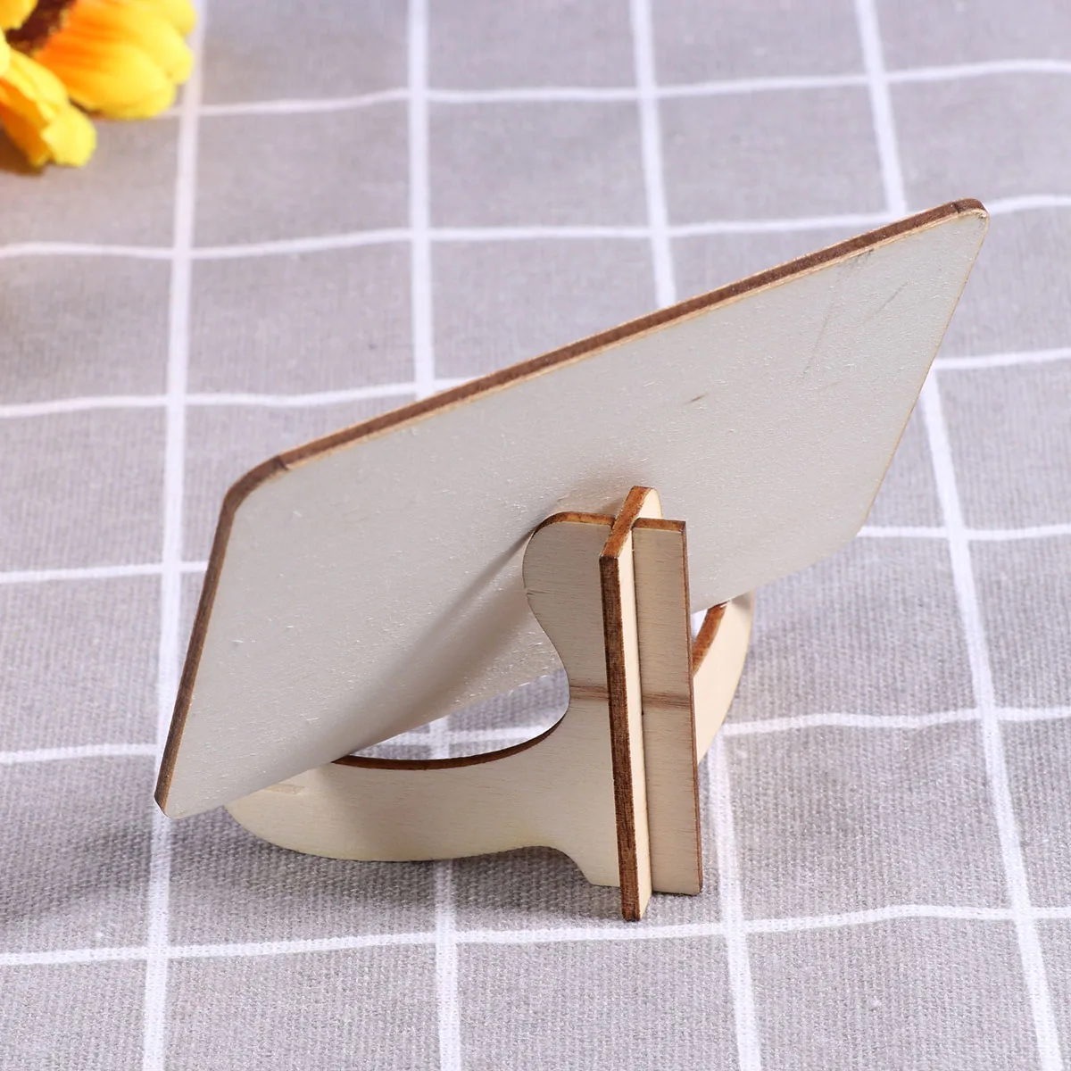 15pcs Mini Chalkboard Signs Erasable for Tables Message Wood Trim Price Tag Christmas Wedding Party Restaurants