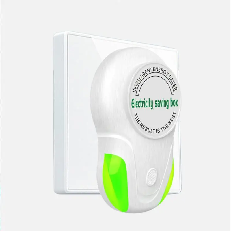 Electricity Energy Saver US/EU Sockets Saving Box Power Factor Saver Device Balance Current Source Stabilizes Voltage 90‑250V