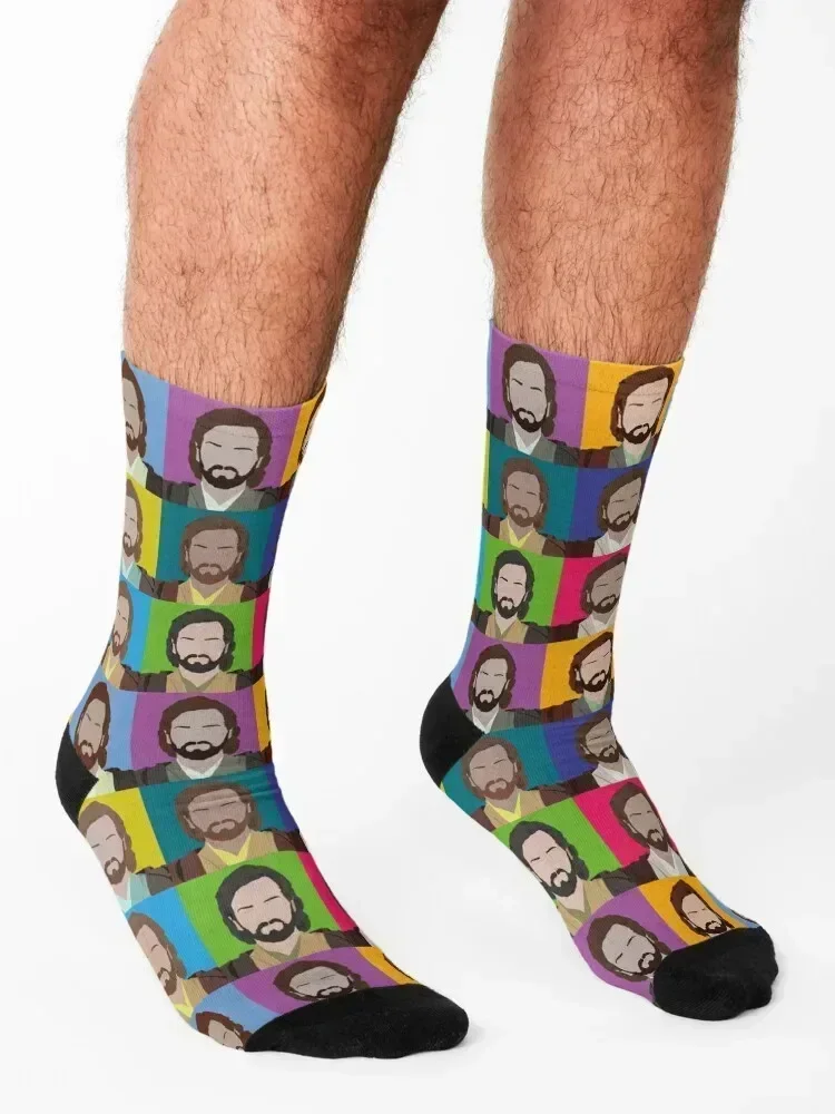 جوارب أوبي وان وارهول هدايا عيد الميلاد أحذية شتوية حرارية للجولف للرجال جوارب نسائية