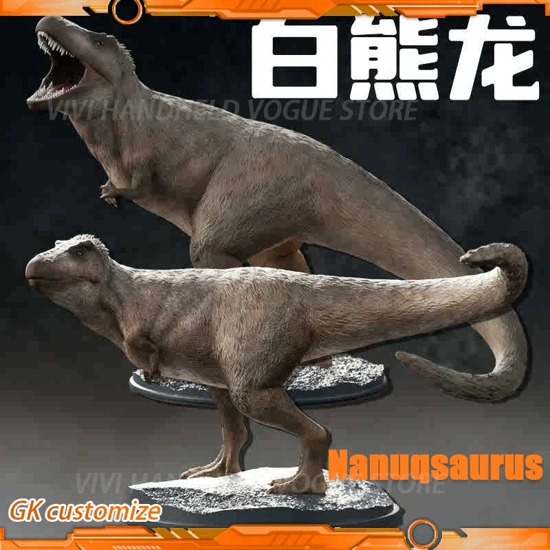 1/35 10-12cm Nanuqsaurus Model Toy Ancient Prehistroy Animal Dinosaur Model Gk Customize Tyrannosauroidea Nanuqsaurus Hoglundi