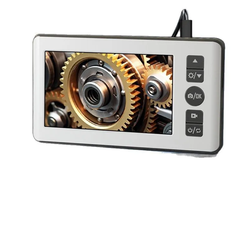 Screen High Definition Endoscope Auto Repair Car Engine Pipe Inspection Sewer Pipe Industrial Camera Probe
