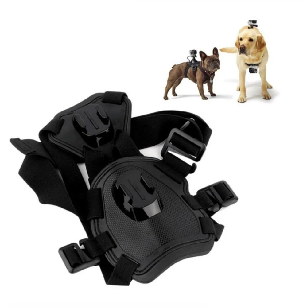 Adjustable Dog POV Harness Mount for Action Camera Pet Chest Strap for Hands-Free POV Filming Outdoor Activities NA182S