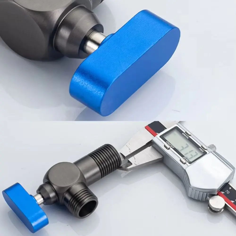 

Высокое качество, красный, синий, регулирующий клапан для воды, латунный угловой клапан для холодных и горячих отходов, запорный клапан для воды, ванная комната