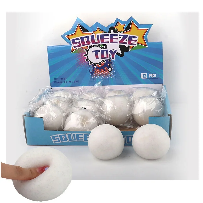 เด็กสร้างสรรค์ของเล่นบรรเทาความเครียด Snowball บีบของเล่นของขวัญรื่นเริงของเล่นสนุกสําหรับ Ball Making และบรรเทาความดัน