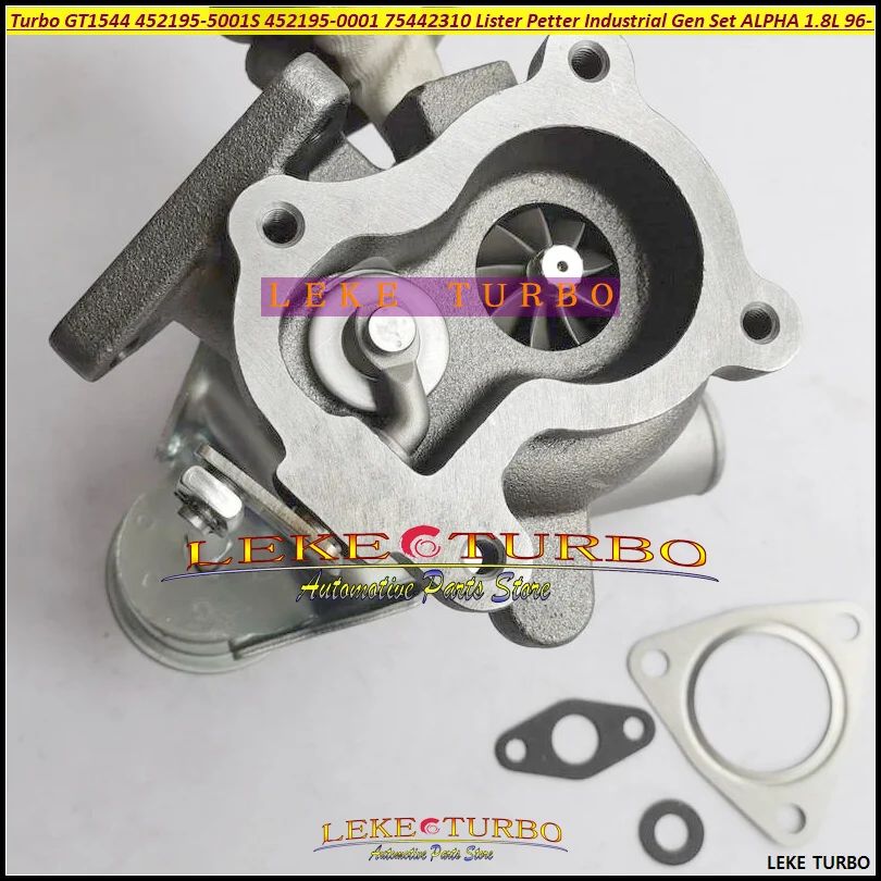 GT1544 452195 452195-5001S 452195-0001 75442310 Turbo Turbocharger For Lister Petter Industrial Gen Set 1996- ALPHA 1.8L Engine