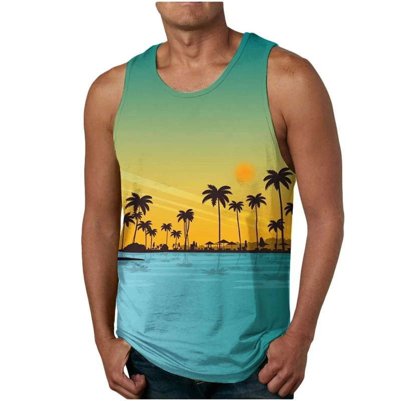 Newest Tank Tops 3D Print Man/ Women Fashion Campaign Vest Kids Sleeveless Tshirt Round Neck Vests Summer Oversize Men Clothing