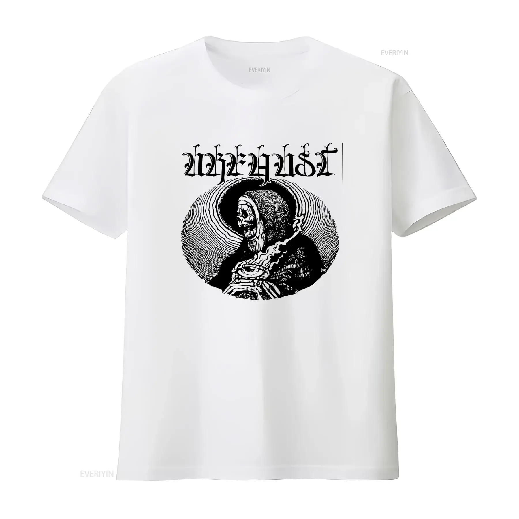 URFAUST Gothic Skull Print T Shirt for Men in XL Perfect Fans of Arcturus Inquisition The Chasm Ulver Borknagar Taake vintage