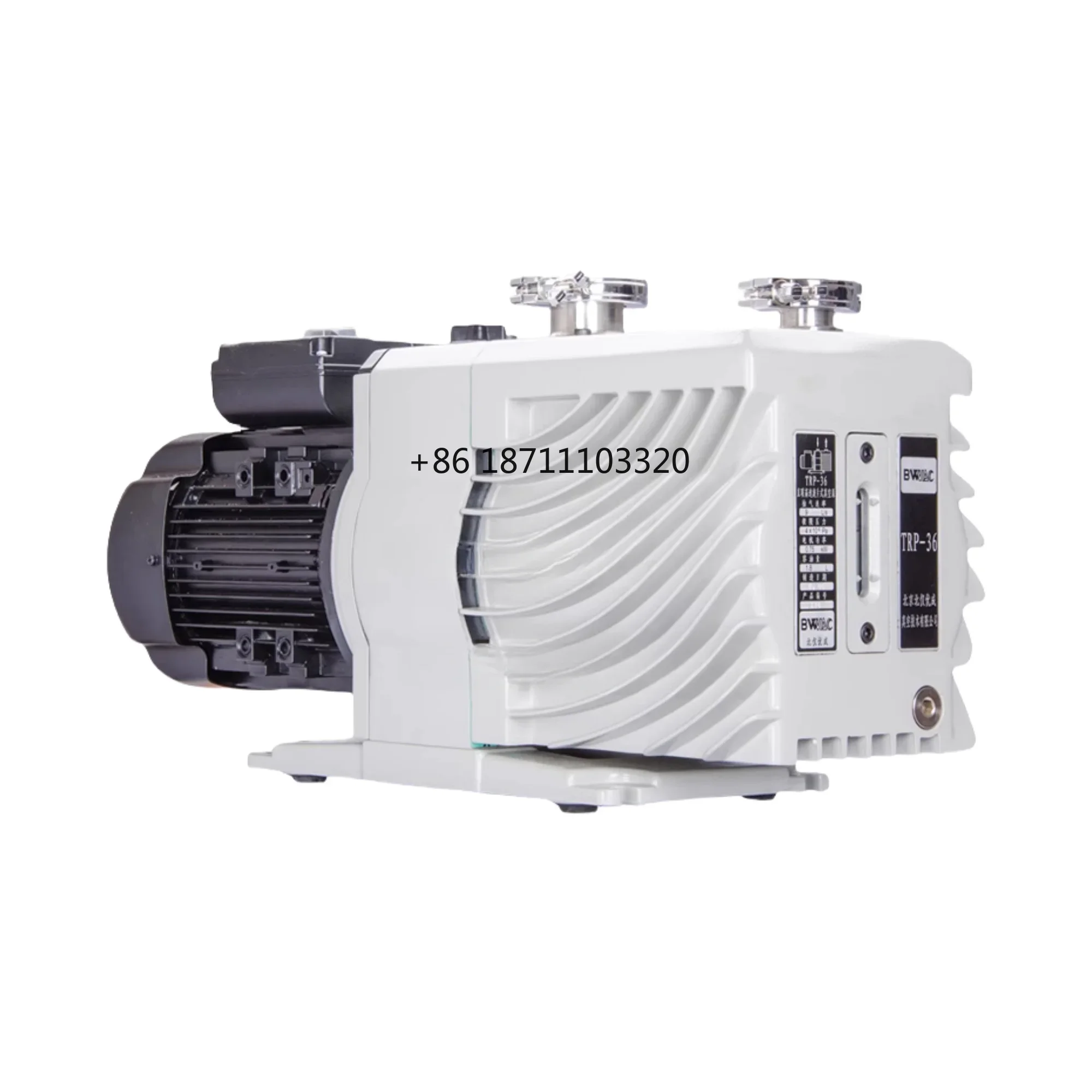 TRP-6 3CFM 1.5L/s 90L/min high pressure air electric oil two stage rotary vane vacuum pump 220V/380V