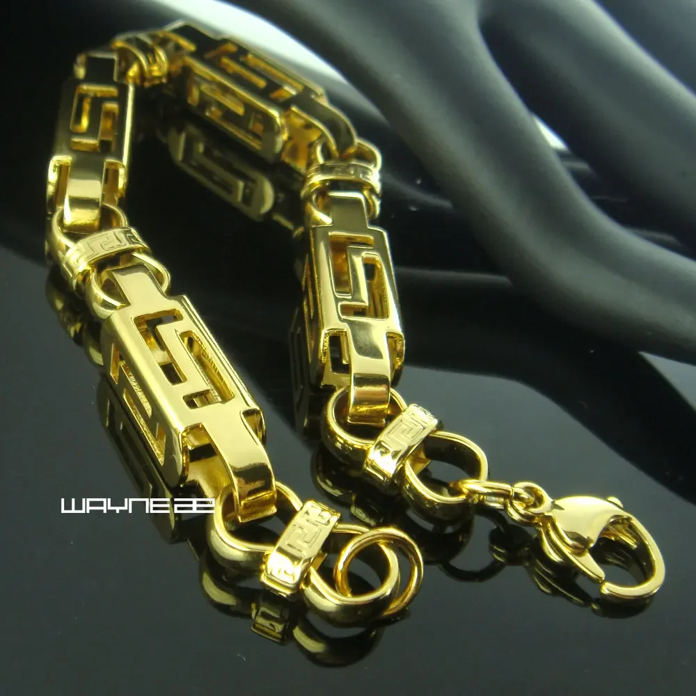 (b166) Men Stainless Steel trendy Bracelet