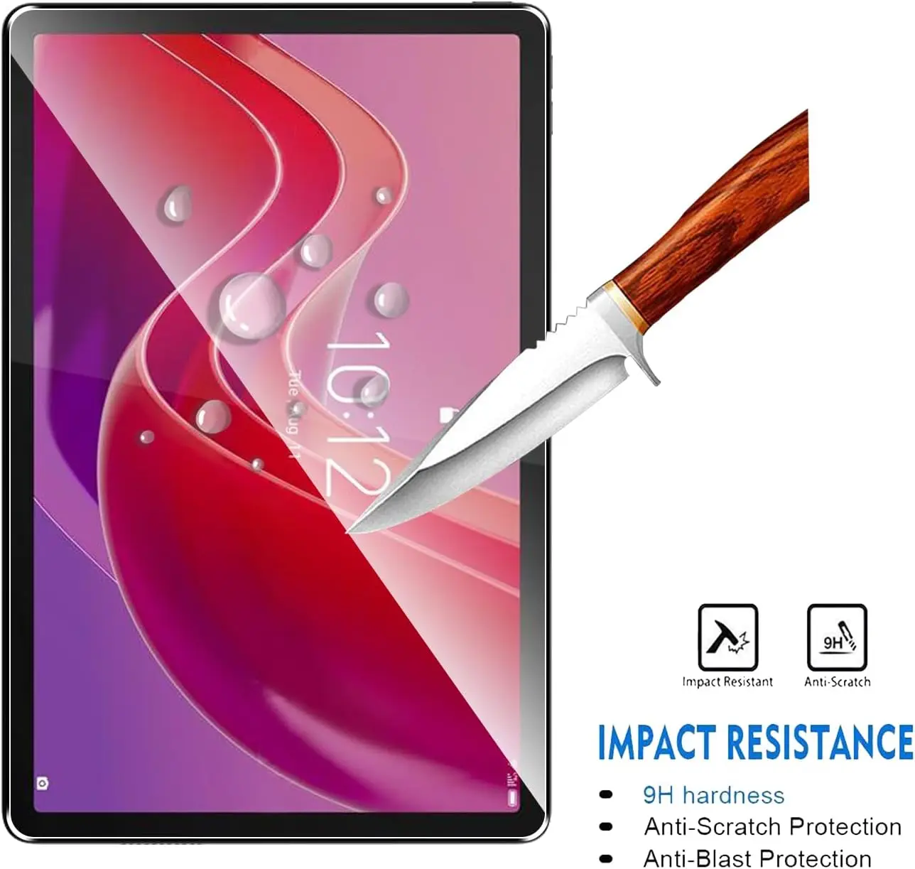 3 Stück HD kratz feste Displays chutz folie gehärtetes Glas für Lenovo Tab M11 11-Zoll 2024 Tablet Schutz folie