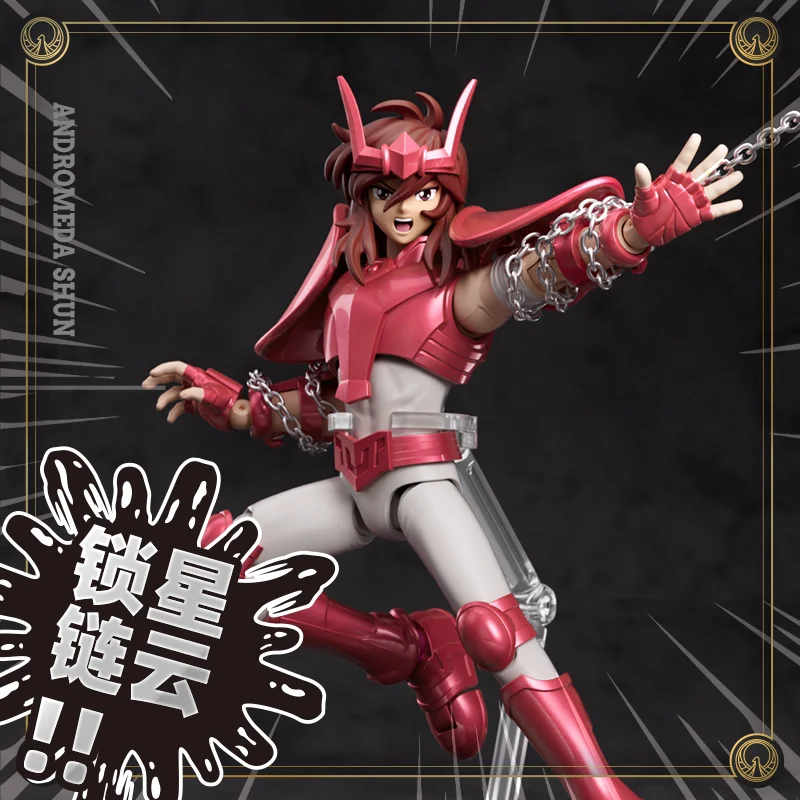 Bloques de Construcción BLOKEES Saint Seiya Edición Ultra, Andromeda Shun, Afrodita Shaka, Modelo Móvil Coleccionable, Regalo