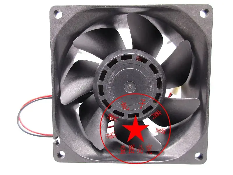 SANYO DENKI 9G0812P1F031 DC 12V 0.58A 80x80x38mm 2-Wire Server Cooling Fan