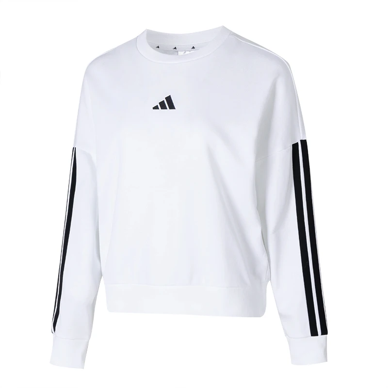 

Adidas Couple Sweatshirts for Men and Women, Black and White Contrasting Colors, Trendy Valentine's Day Gift, Round Neck Pullover Jd5285