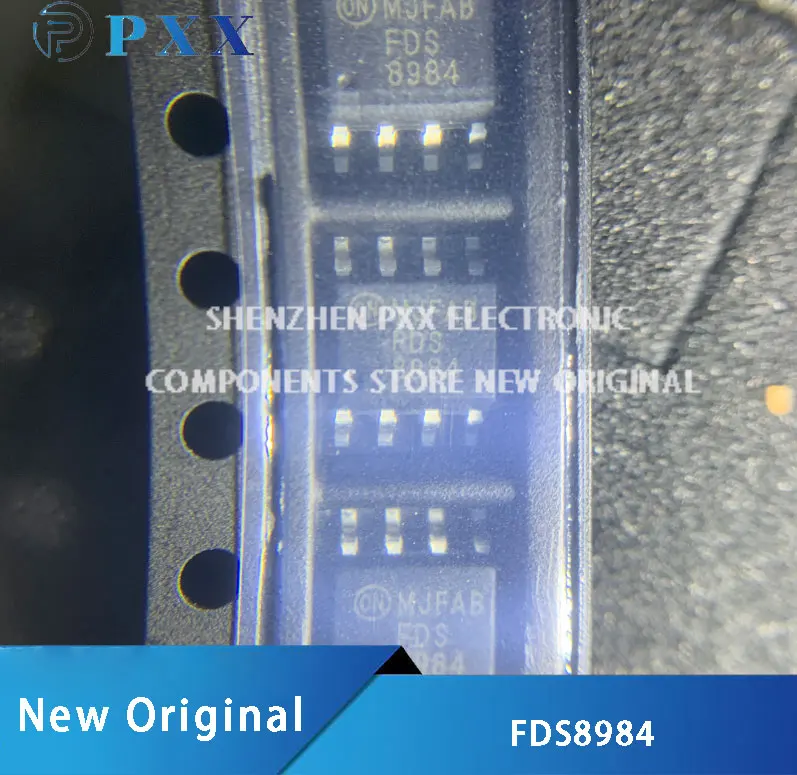 5Pcs New 100% Original  FDS8984  N-Channel PowerTrench ® MOSFET 30V, 7A, 23mΩ  SOIC-8