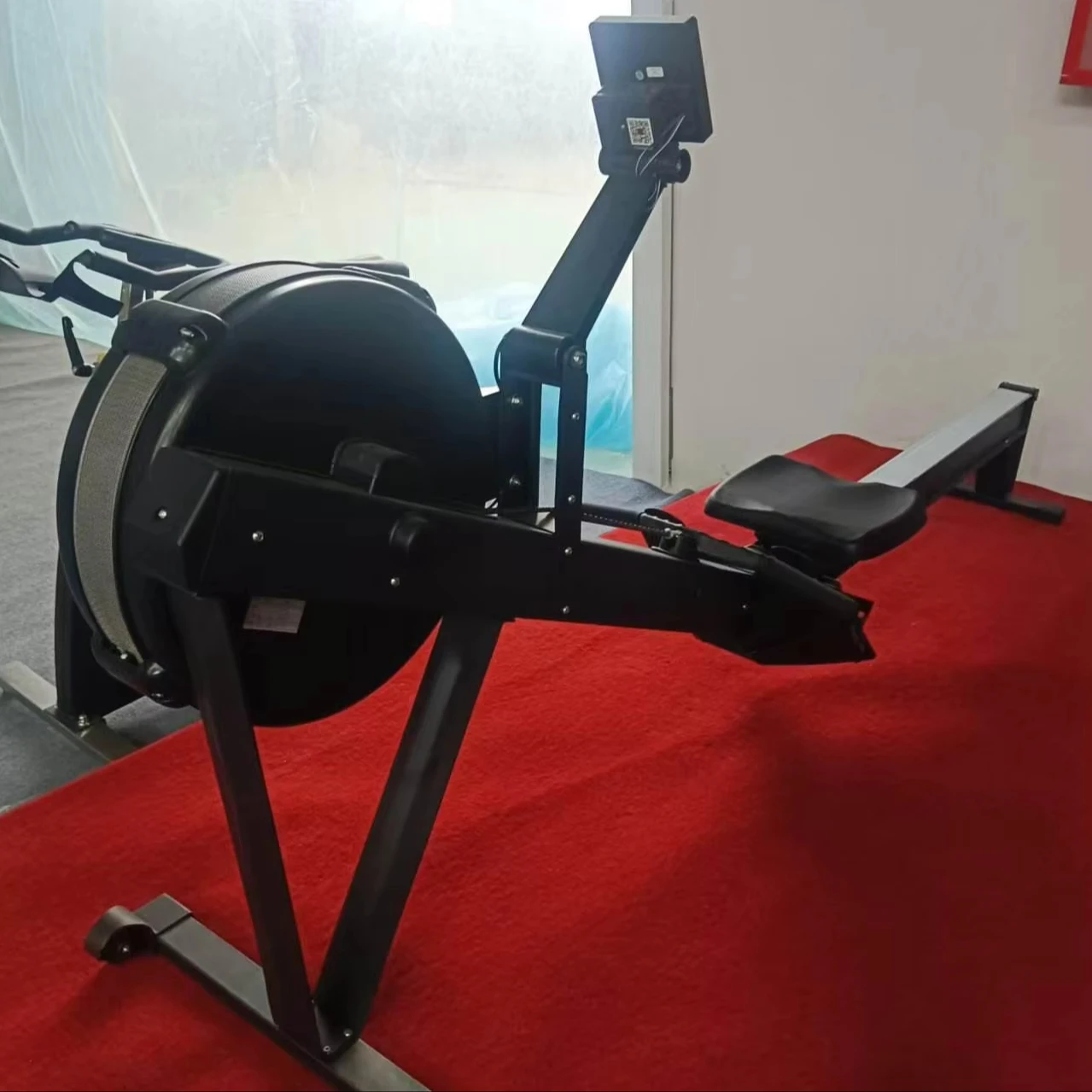 

New Commercial Gym High Quality Fitness Equipment Club Rowing Machine Air Rower with High Quality