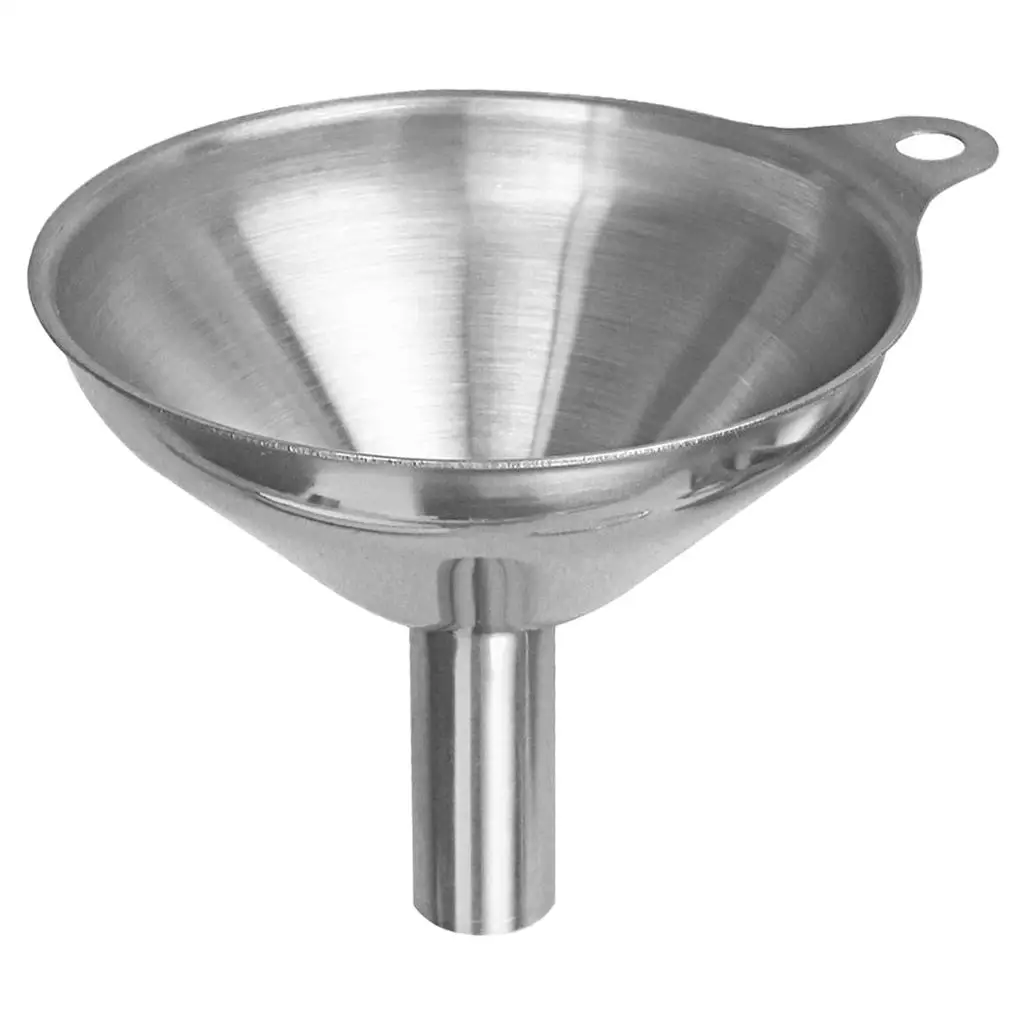 5x3x Stainless Steel Kitchen Funnels for Transferring of Liquid Fluid Oil