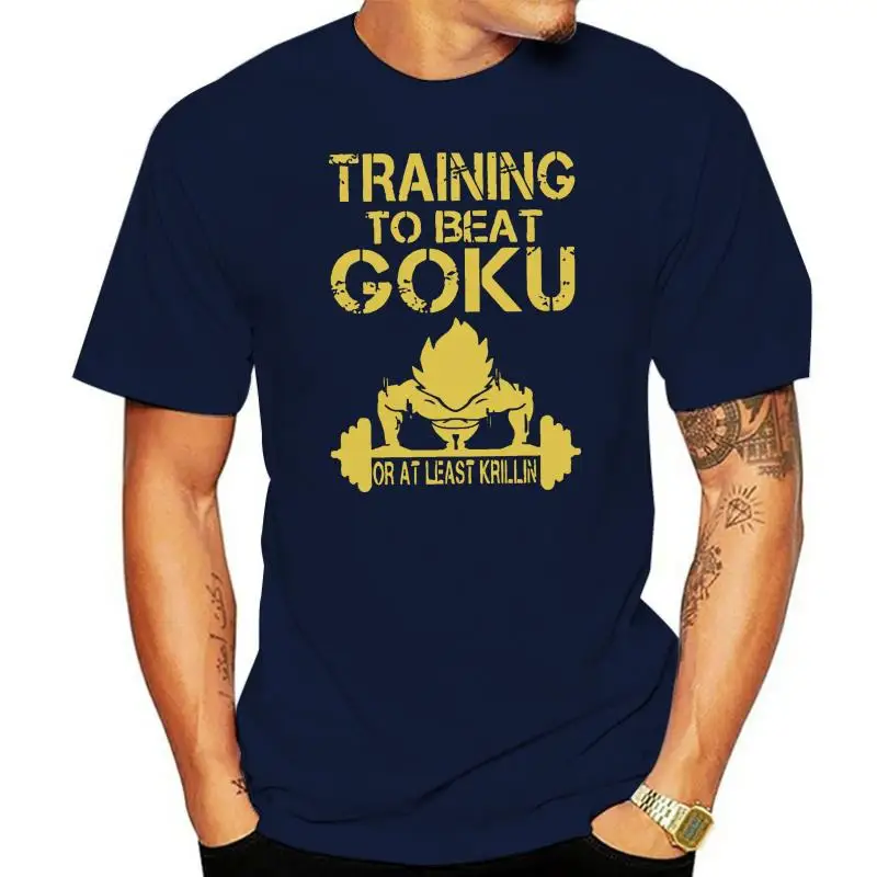 

Training Insaiyan Gym To Beat Goku Or Killing Men's Tshirt Women Crew Neck Fitted T-Shirt Size Xxxl 4xl 5xl High Quality