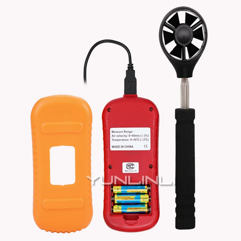 Digital Wind Speed Tester Handheld Wind Speed Measuring Instrument High Precision Wind Speed Air Volume Tester GM8901