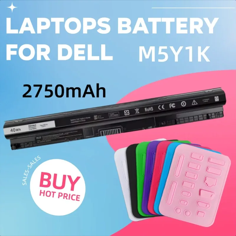 

2750mAh for Dell Vostro 15-3558 3559 3568 14-3468 M5Y1K Laptops Battery