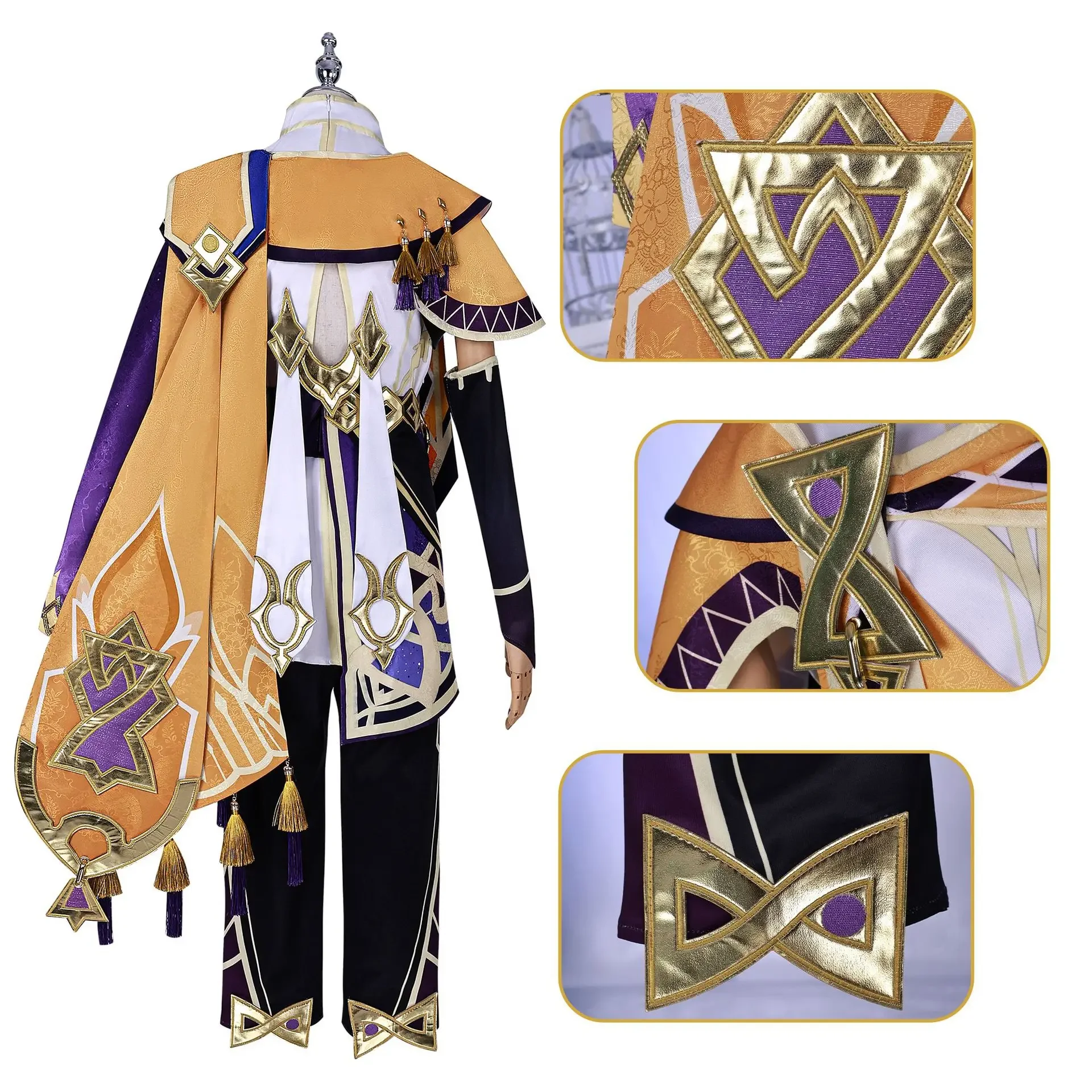 Sethos cosplay spiel genshin impact sethos cosplay kostüm cape sumeru anime rollenspiel karneval party kleidung