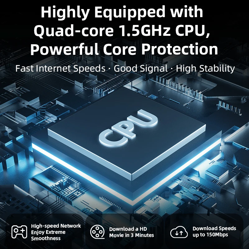 2025 Neue Ankunft Vermietung Mini Tragbares Internetgerät Universel Pocket Mifis 4G Mobile Router Outdoor Internet Treasure Portable