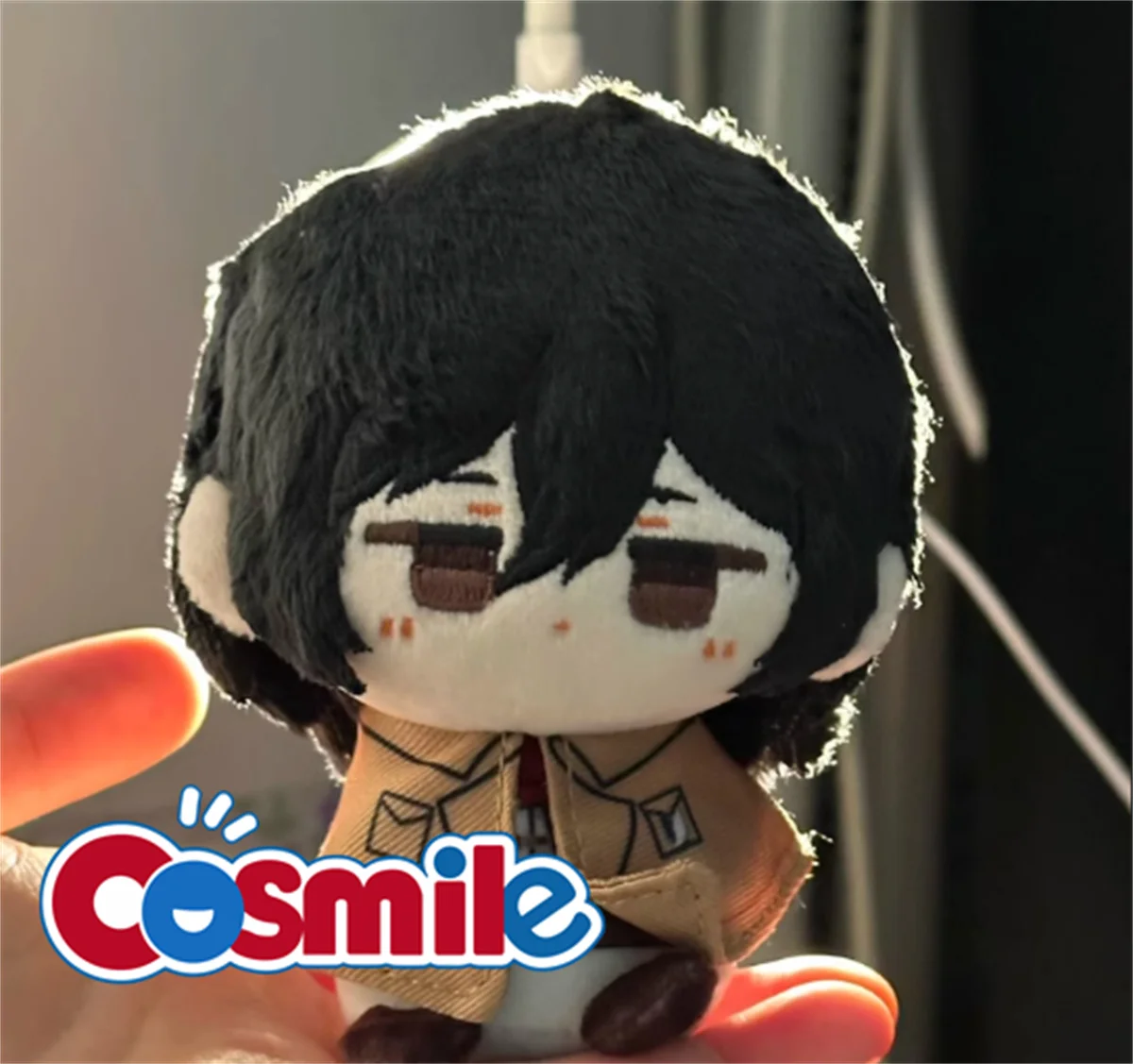 Attack On Titan Plush Levi Mikasa Eren Hange Anime Cosplay Stuffed Doll Cartoon Figure Pendant Keychain Kids Birthday Gift