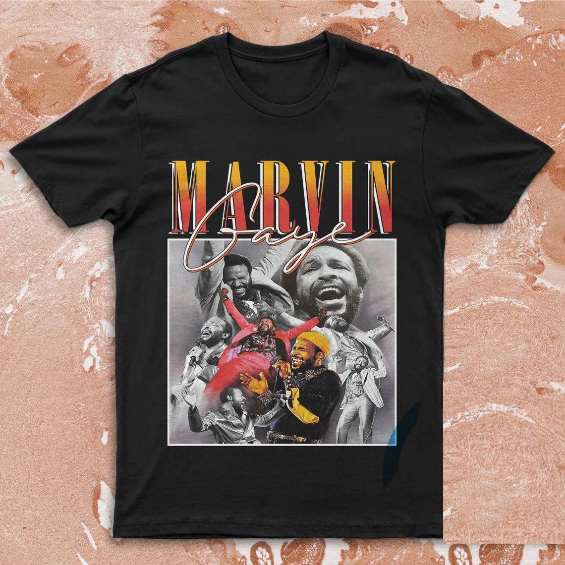 Marvin Gaye legend T Shirt Cotton All Size S To 234XL CA1230