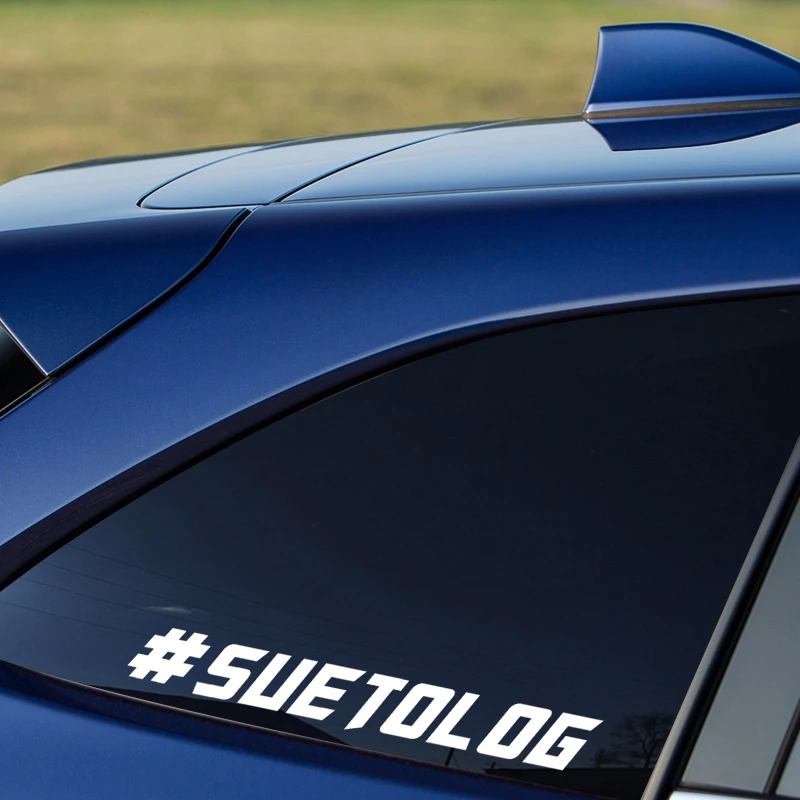 41605# Die-Cut Vinyl Decal #SUETOLOG Car Sticker Waterproof Auto Decors on Car Body Bumper Rear Window 5
