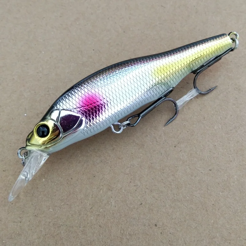 TSURINOYA 80SP Suspending Minnow 80mm 10,3g Angeln Köder Sabre Lange Casting Künstliche Harten Köder Professionelle Bass Pike Jerkbait