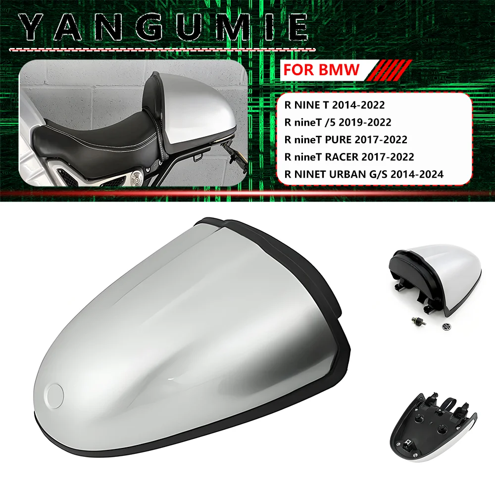 For Lightweight Racing Rear Seat Cowl Fairing Cover, Swing Arm Mount Design Streamline Tail Shape for Daily & Track Riding 14-23