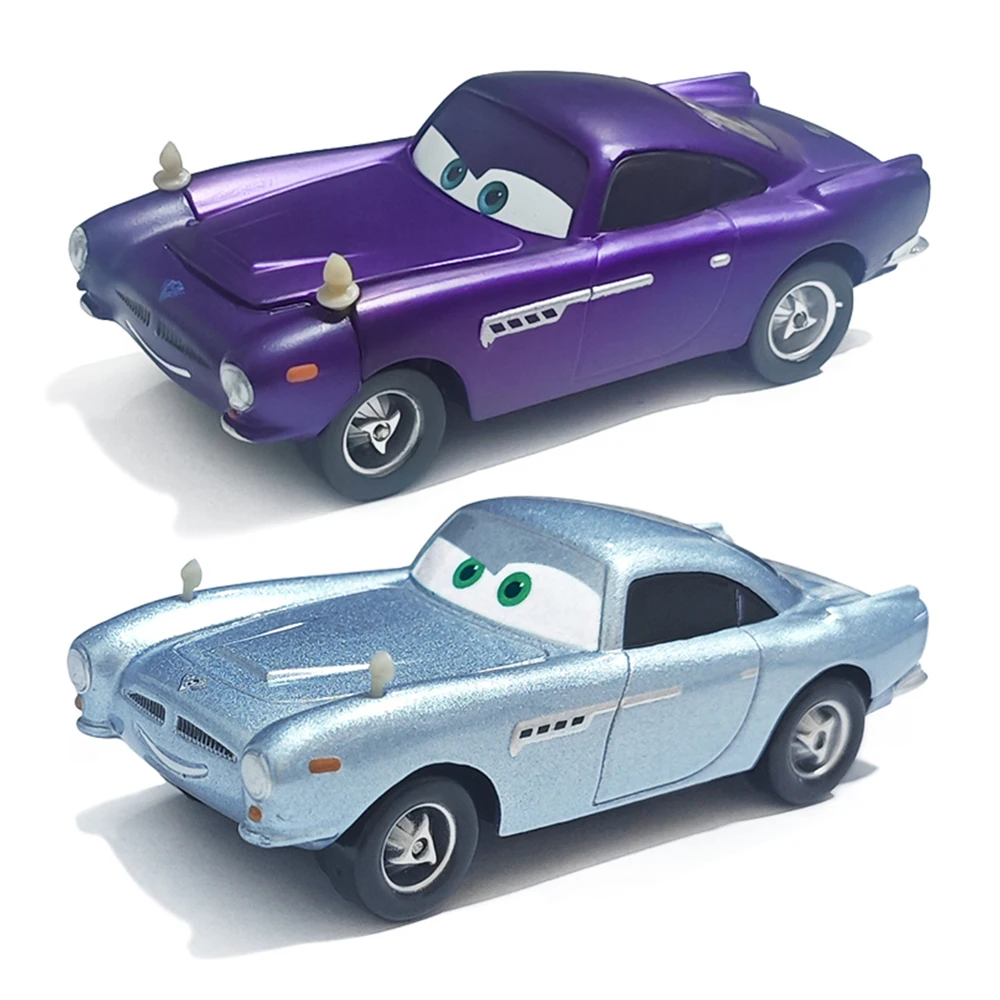 Pixar Cars 2 Finn McMissile Die Casting Car Model Alloy Material Anime Figure Racing Toys Children's Birthday Gifts Collectibles
