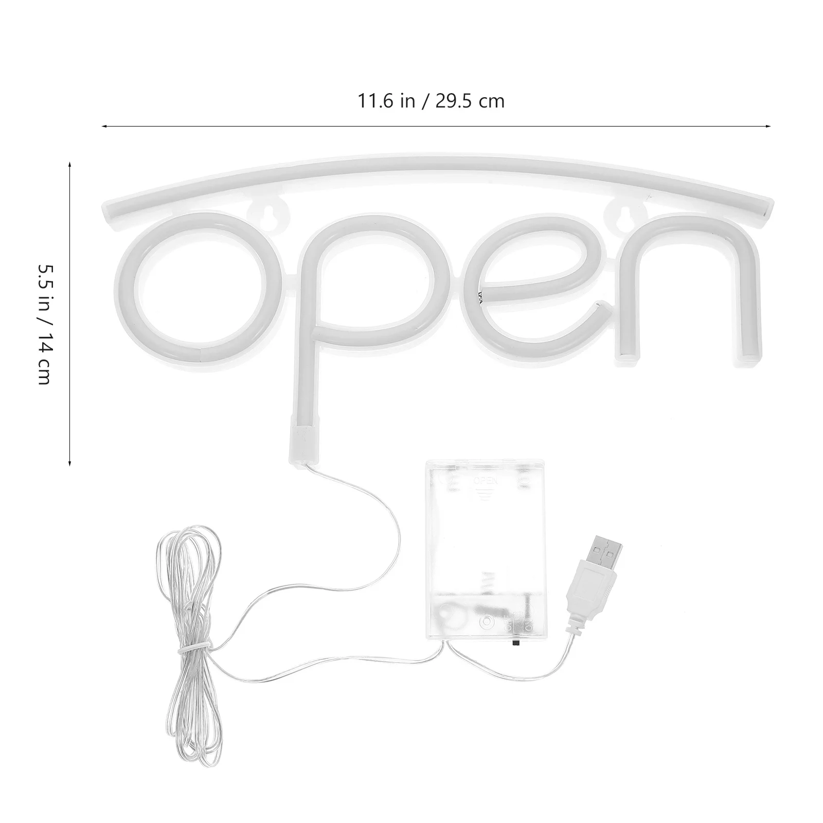 LED النيون مفتوح تسجيل ضوء النيون لمتجر الأعمال غرفة الحفلات بار جدار ديكور مصباح علامات LED غرفة زينة ديكور الحفلات #2