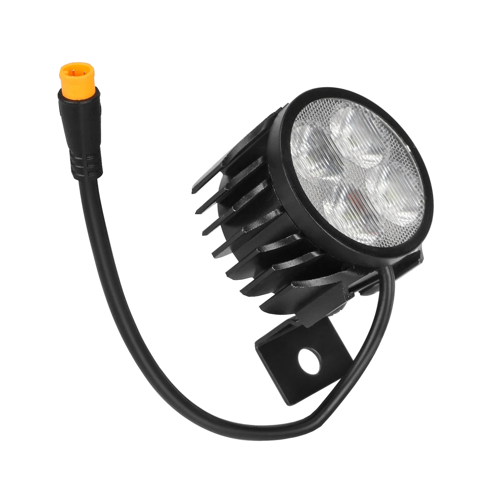 سكوتر كهربائي بإضاءة أمامية بإضاءة LED مناسب لسكوتر KukirinG2Pro/G2 Max مصباح أمامي عالمي