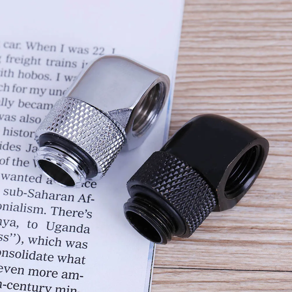 Wassergekühlter Stecker G1/4 Gewinde Drehverschraubung Messing Fitting Adapter für Computer Kühlwerkzeuge Zubehör