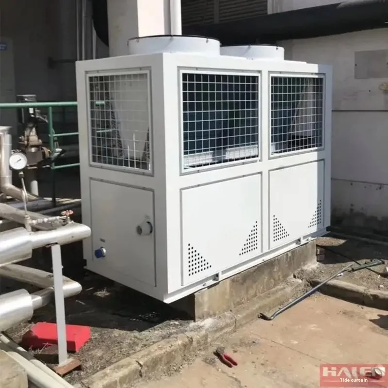 Doppeltem und doppeltem Ausgang. Wassergekühlter Schraubenkühler. Wird zur präzisen Temperaturregelung in Labor