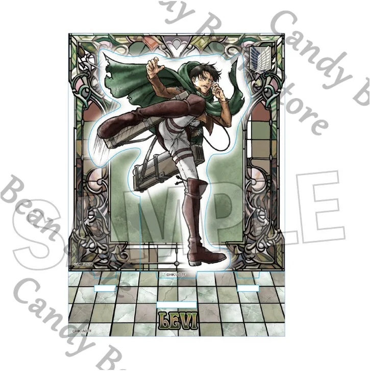 genuine-attack-on-titan-anime-levi-ackerman-cosplay-cartoon-acrylic-scene-standing-sign-figure-stand-desktop-ornament-xmas-gift
