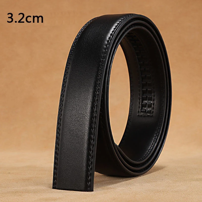 2.4 cm 2.8 cm 3.0 cm 3.2 cm 3.5 cm Riem Met Gaten Designer Riemen Mannen Hoge Kwaliteit Luxe merk Koe Lederen Riem Zonder Gesp