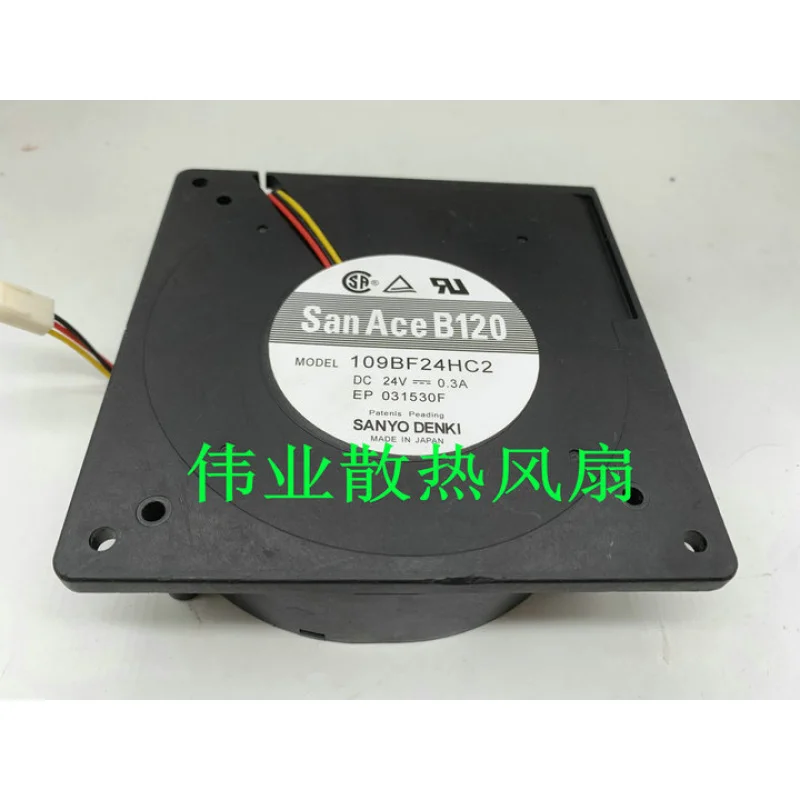 L FOR 109BF24HC2 Cooling Fan 4V 0.3A 12032 3-wire New 1pcs