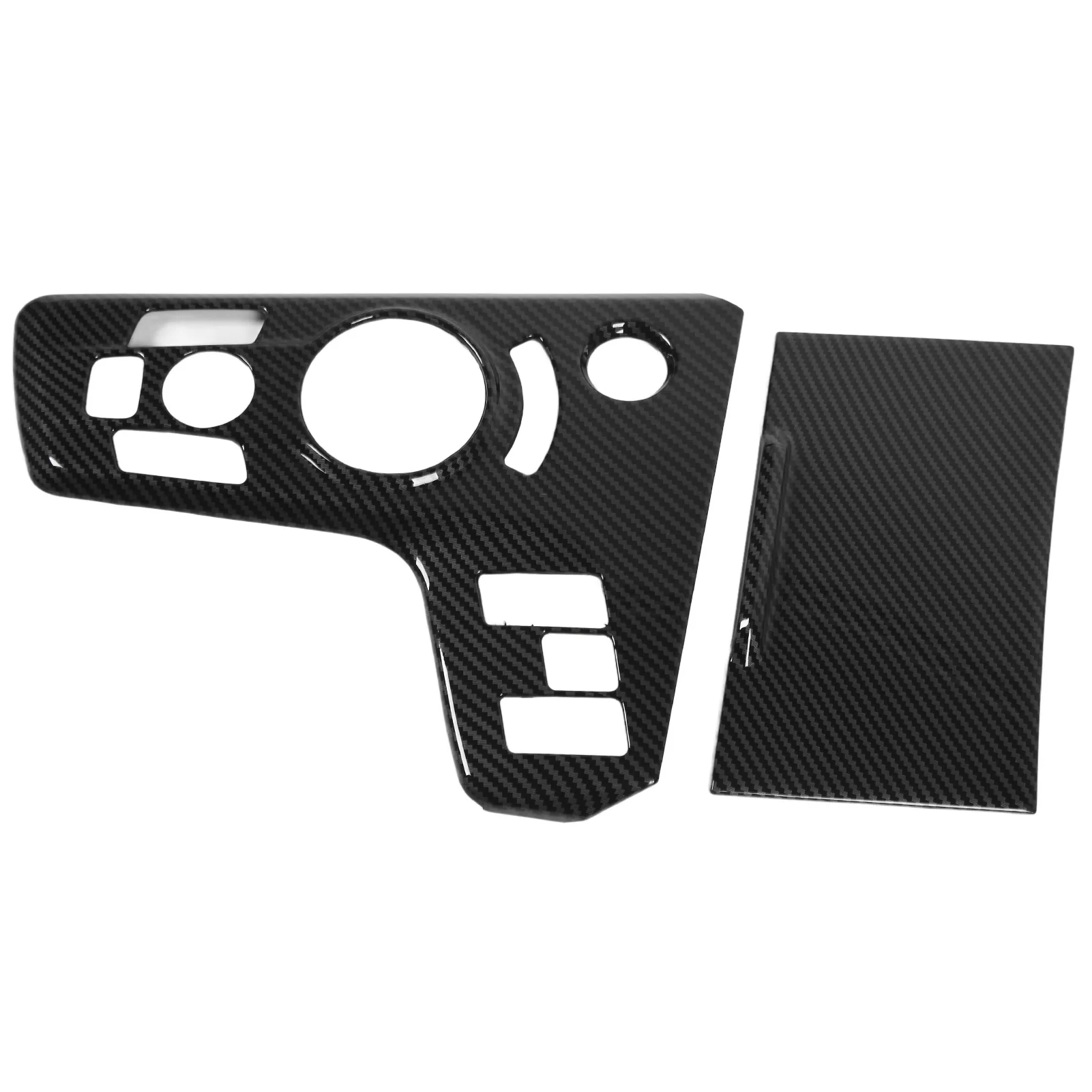 

Car Gear Shift Panel Cover Rust Proof Carbon Pattern Replacement For Kia Sportage Hybrid SUV 2022+ Left Hand Drive